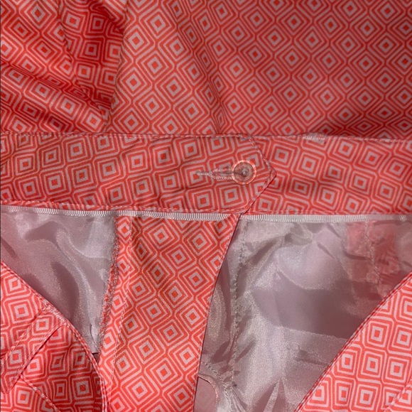 LADY HAGEN Orange and White Women's Shorts - Picture 10 of 11